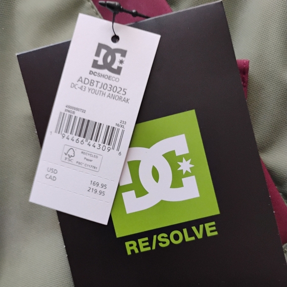 DC Shoes Co NEW DC-43 Technical Anorak Snowboarding Jacket - Picture 9 of 11